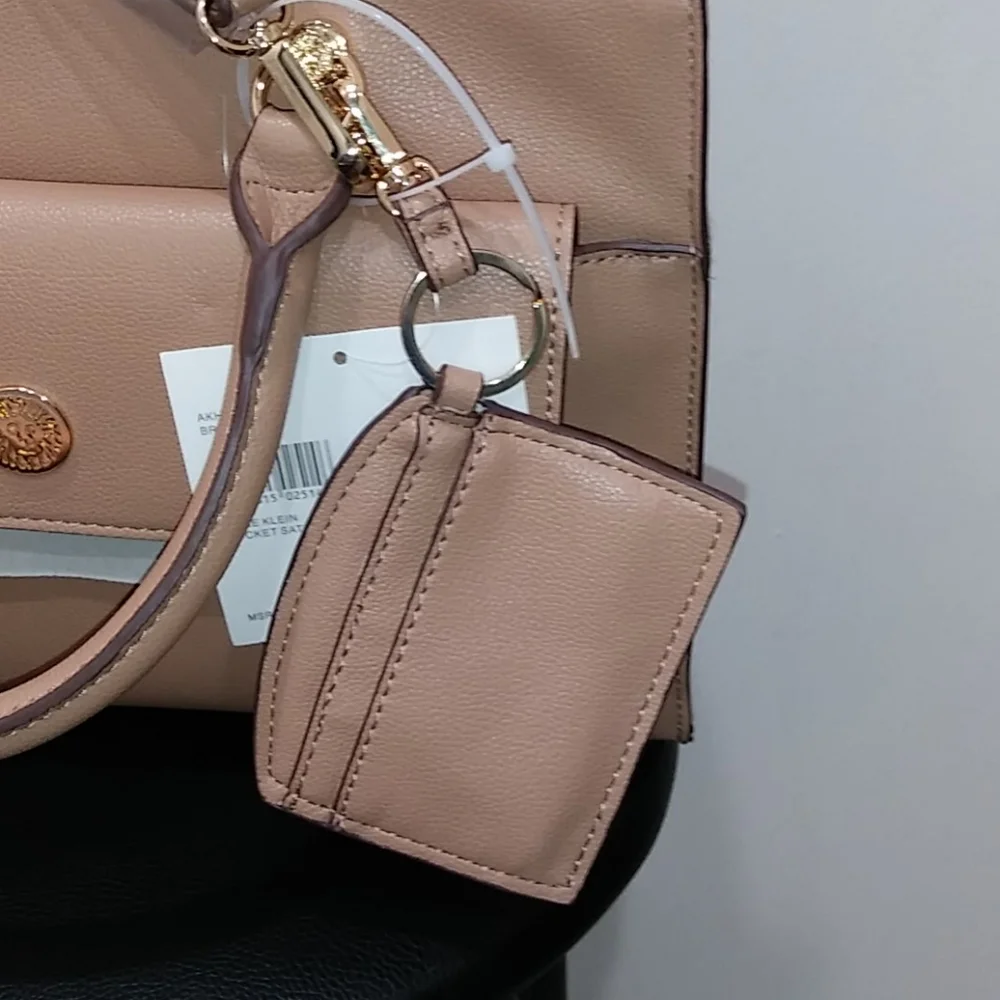 NWT Anne Klein Pocket Satchel Bag - Picture 11 of 13